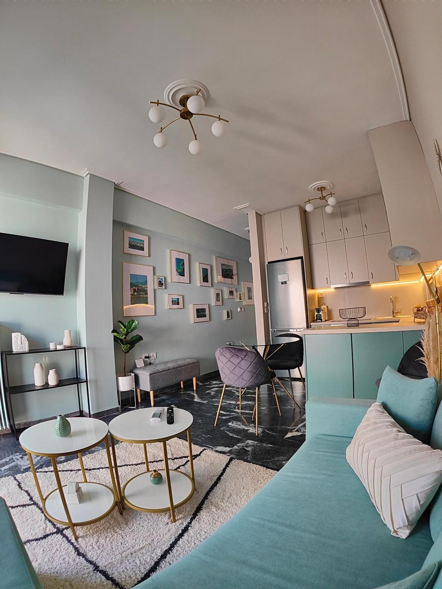 Olivia Apartment-Private Parking Chalkís Extérieur photo